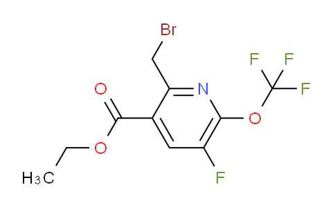 AM214162 | 1804818-39-0 | Ethyl 2-(bromomethyl)-5-fluoro-6-(trifluoromethoxy)pyridine-3-carboxylate