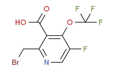 AM214168 | 1806183-18-5 | 2-(Bromomethyl)-5-fluoro-4-(trifluoromethoxy)pyridine-3-carboxylic acid