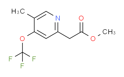 Methyl 5-methyl-4-(trifluoromethoxy)pyridine-2-acetate