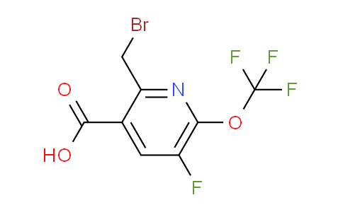 AM214170 | 1803942-20-2 | 2-(Bromomethyl)-5-fluoro-6-(trifluoromethoxy)pyridine-3-carboxylic acid