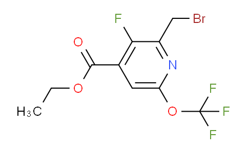 AM214177 | 1804329-86-9 | Ethyl 2-(bromomethyl)-3-fluoro-6-(trifluoromethoxy)pyridine-4-carboxylate