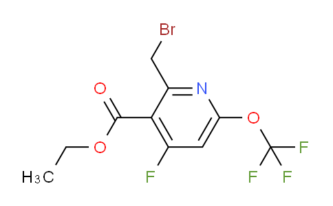 AM214179 | 1804329-92-7 | Ethyl 2-(bromomethyl)-4-fluoro-6-(trifluoromethoxy)pyridine-3-carboxylate