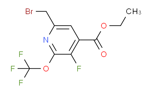 AM214181 | 1804643-36-4 | Ethyl 6-(bromomethyl)-3-fluoro-2-(trifluoromethoxy)pyridine-4-carboxylate