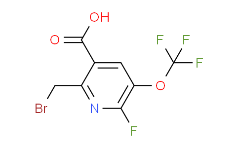 AM214185 | 1804316-82-2 | 2-(Bromomethyl)-6-fluoro-5-(trifluoromethoxy)pyridine-3-carboxylic acid