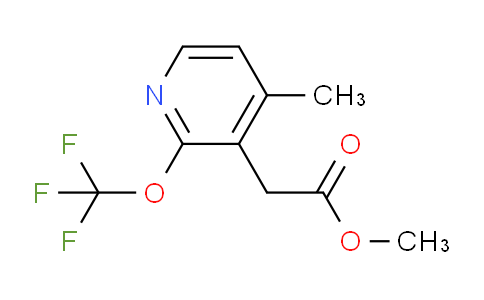 Methyl 4-methyl-2-(trifluoromethoxy)pyridine-3-acetate