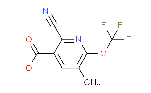 AM214195 | 1804396-96-0 | 2-Cyano-5-methyl-6-(trifluoromethoxy)pyridine-3-carboxylic acid