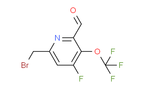 AM214205 | 1804747-49-6 | 6-(Bromomethyl)-4-fluoro-3-(trifluoromethoxy)pyridine-2-carboxaldehyde