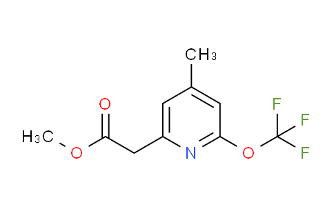 AM21421 | 1803936-30-2 | Methyl 4-methyl-2-(trifluoromethoxy)pyridine-6-acetate