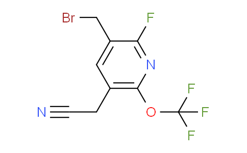 AM214211 | 1804816-69-0 | 3-(Bromomethyl)-2-fluoro-6-(trifluoromethoxy)pyridine-5-acetonitrile