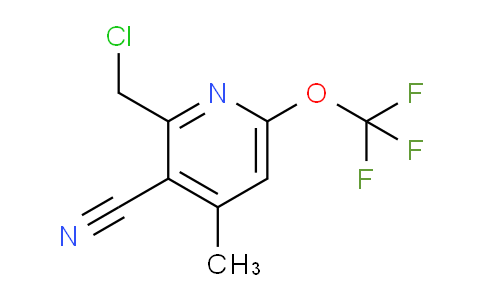 AM214217 | 1806120-95-5 | 2-(Chloromethyl)-3-cyano-4-methyl-6-(trifluoromethoxy)pyridine