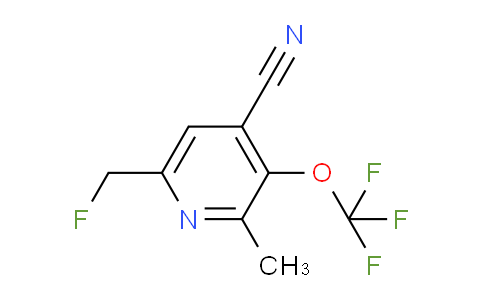 AM214221 | 1806121-27-6 | 4-Cyano-6-(fluoromethyl)-2-methyl-3-(trifluoromethoxy)pyridine