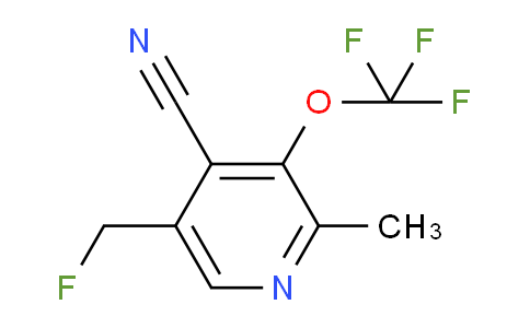 AM214225 | 1804702-48-4 | 4-Cyano-5-(fluoromethyl)-2-methyl-3-(trifluoromethoxy)pyridine