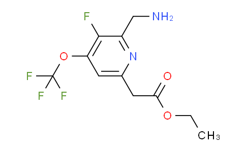 AM214236 | 1804642-48-5 | Ethyl 2-(aminomethyl)-3-fluoro-4-(trifluoromethoxy)pyridine-6-acetate