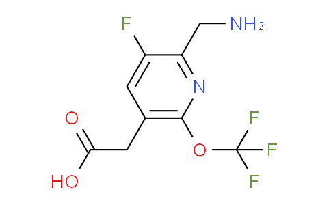 AM214246 | 1805966-54-4 | 2-(Aminomethyl)-3-fluoro-6-(trifluoromethoxy)pyridine-5-acetic acid