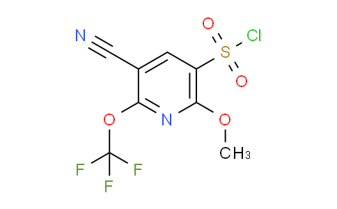 AM214251 | 1806247-60-8 | 3-Cyano-6-methoxy-2-(trifluoromethoxy)pyridine-5-sulfonyl chloride