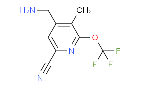 4-(Aminomethyl)-6-cyano-3-methyl-2-(trifluoromethoxy)pyridine
