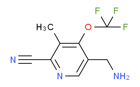 5-(Aminomethyl)-2-cyano-3-methyl-4-(trifluoromethoxy)pyridine