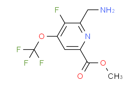 AM214264 | 1804758-41-5 | Methyl 2-(aminomethyl)-3-fluoro-4-(trifluoromethoxy)pyridine-6-carboxylate