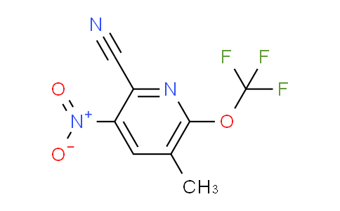 AM214266 | 1806220-65-4 | 2-Cyano-5-methyl-3-nitro-6-(trifluoromethoxy)pyridine