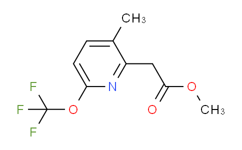 Methyl 3-methyl-6-(trifluoromethoxy)pyridine-2-acetate