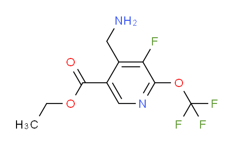 AM214272 | 1804759-98-5 | Ethyl 4-(aminomethyl)-3-fluoro-2-(trifluoromethoxy)pyridine-5-carboxylate