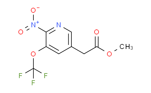 Methyl 2-nitro-3-(trifluoromethoxy)pyridine-5-acetate