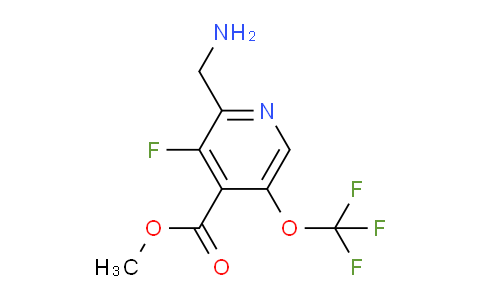 AM214293 | 1804311-13-4 | Methyl 2-(aminomethyl)-3-fluoro-5-(trifluoromethoxy)pyridine-4-carboxylate