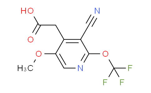 AM214294 | 1804785-82-7 | 3-Cyano-5-methoxy-2-(trifluoromethoxy)pyridine-4-acetic acid