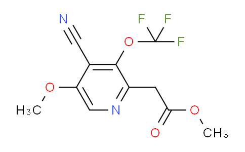 AM214301 | 1804824-06-3 | Methyl 4-cyano-5-methoxy-3-(trifluoromethoxy)pyridine-2-acetate