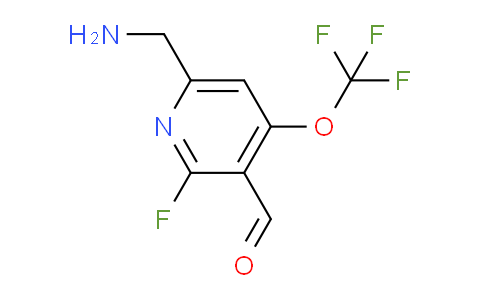 6-(Aminomethyl)-2-fluoro-4-(trifluoromethoxy)pyridine-3-carboxaldehyde