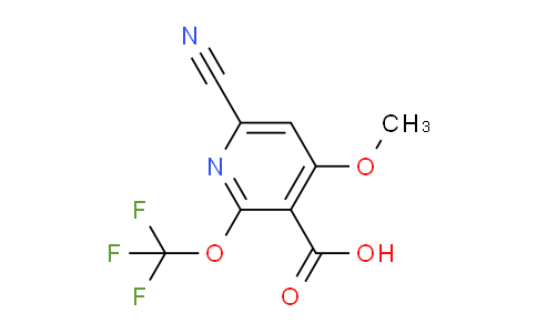 AM214321 | 1806209-49-3 | 6-Cyano-4-methoxy-2-(trifluoromethoxy)pyridine-3-carboxylic acid