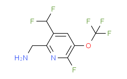 AM214325 | 1804342-45-7 | 2-(Aminomethyl)-3-(difluoromethyl)-6-fluoro-5-(trifluoromethoxy)pyridine