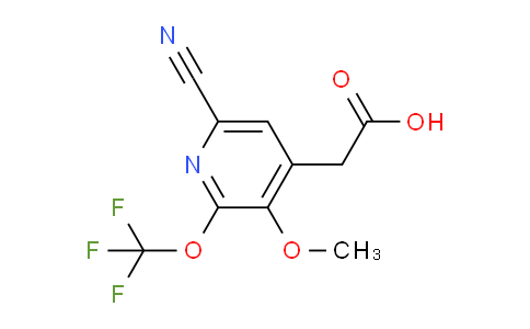 AM214329 | 1806253-64-4 | 6-Cyano-3-methoxy-2-(trifluoromethoxy)pyridine-4-acetic acid