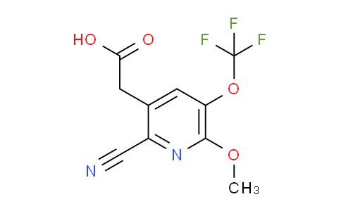 AM214331 | 1804785-57-6 | 2-Cyano-6-methoxy-5-(trifluoromethoxy)pyridine-3-acetic acid