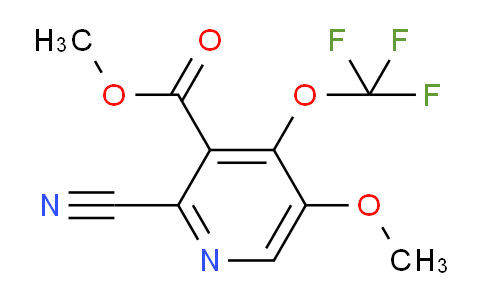 AM214345 | 1804333-91-2 | Methyl 2-cyano-5-methoxy-4-(trifluoromethoxy)pyridine-3-carboxylate