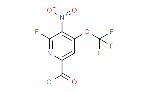 AM214350 | 1806733-38-9 | 2-Fluoro-3-nitro-4-(trifluoromethoxy)pyridine-6-carbonyl chloride