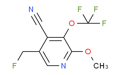 AM214362 | 1806222-99-0 | 4-Cyano-5-(fluoromethyl)-2-methoxy-3-(trifluoromethoxy)pyridine