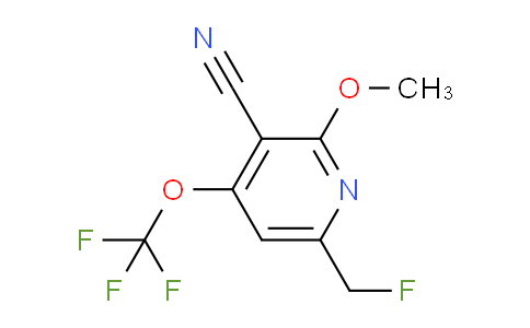 AM214364 | 1806119-41-4 | 3-Cyano-6-(fluoromethyl)-2-methoxy-4-(trifluoromethoxy)pyridine