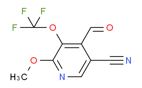 5-Cyano-2-methoxy-3-(trifluoromethoxy)pyridine-4-carboxaldehyde