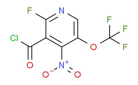 AM214383 | 1804747-24-7 | 2-Fluoro-4-nitro-5-(trifluoromethoxy)pyridine-3-carbonyl chloride