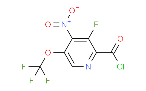 AM214386 | 1804759-73-6 | 3-Fluoro-4-nitro-5-(trifluoromethoxy)pyridine-2-carbonyl chloride