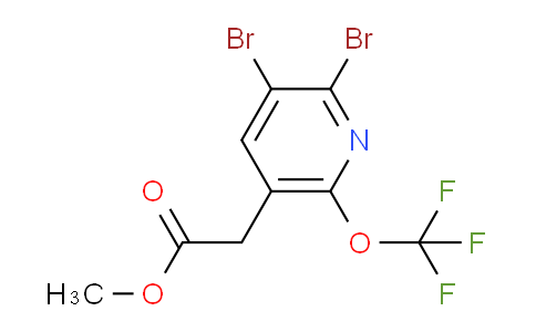 AM21439 | 1803903-61-8 | Methyl 2,3-dibromo-6-(trifluoromethoxy)pyridine-5-acetate