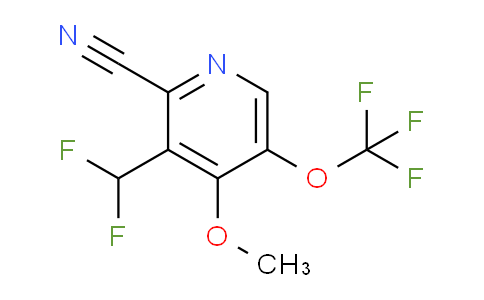 AM214398 | 1804788-24-6 | 2-Cyano-3-(difluoromethyl)-4-methoxy-5-(trifluoromethoxy)pyridine