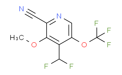 AM214400 | 1803621-28-4 | 2-Cyano-4-(difluoromethyl)-3-methoxy-5-(trifluoromethoxy)pyridine