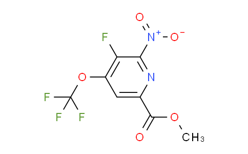 AM214402 | 1804755-56-3 | Methyl 3-fluoro-2-nitro-4-(trifluoromethoxy)pyridine-6-carboxylate