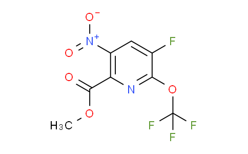 AM214406 | 1804307-08-1 | Methyl 3-fluoro-5-nitro-2-(trifluoromethoxy)pyridine-6-carboxylate