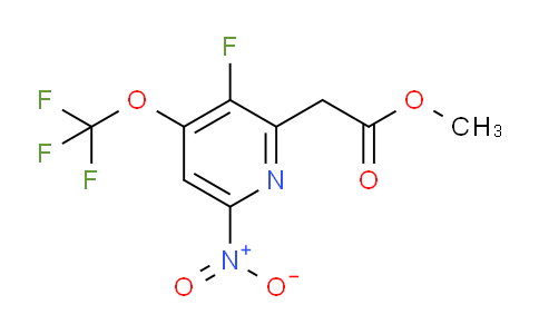 AM214407 | 1804818-93-6 | Methyl 3-fluoro-6-nitro-4-(trifluoromethoxy)pyridine-2-acetate