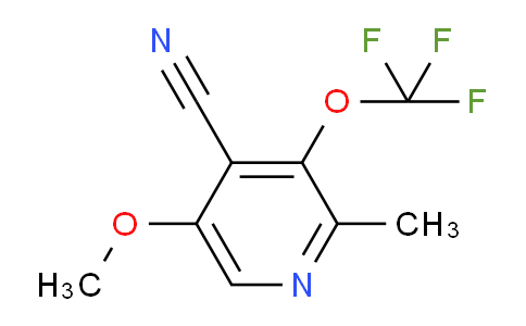 AM214413 | 1806245-69-1 | 4-Cyano-5-methoxy-2-methyl-3-(trifluoromethoxy)pyridine