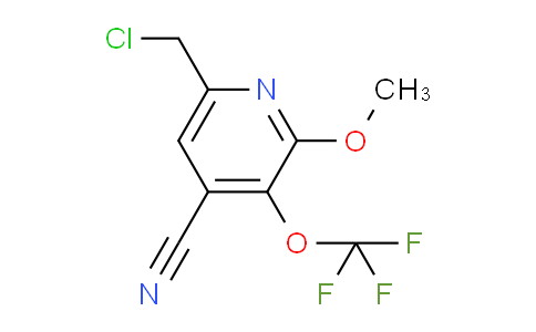 AM214416 | 1806247-33-5 | 6-(Chloromethyl)-4-cyano-2-methoxy-3-(trifluoromethoxy)pyridine