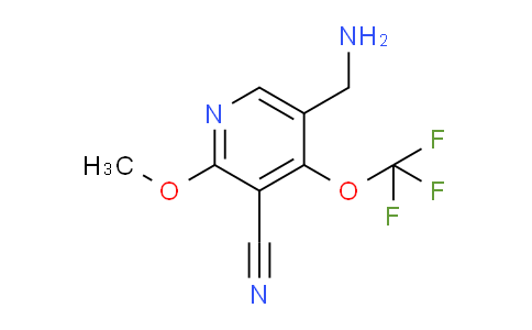 5-(Aminomethyl)-3-cyano-2-methoxy-4-(trifluoromethoxy)pyridine